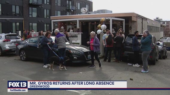 Seattle's Mr. Gyros returns after long absence