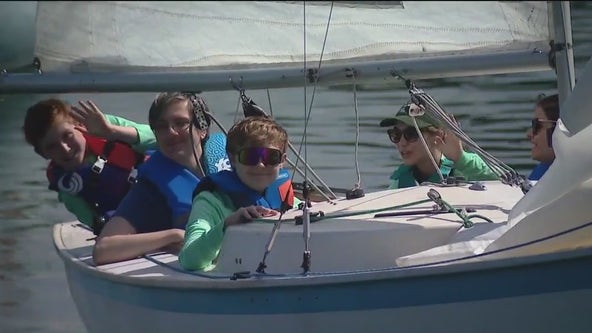 Kids with autism learn how to work together, communicate through sailing