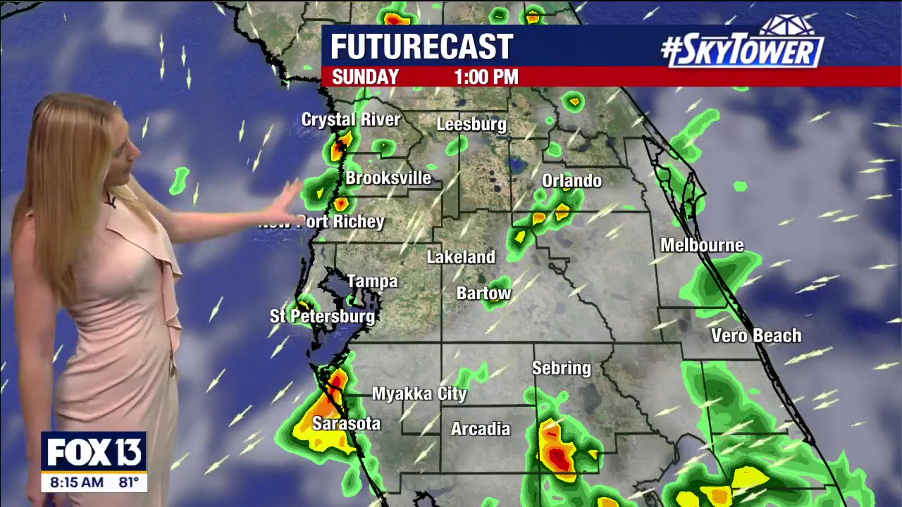 Tampa Weather: Soaking rains possible on Sunday