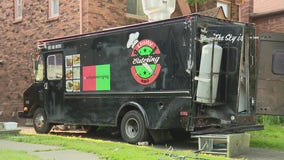 Driver smashes into food truck, injures owner and son