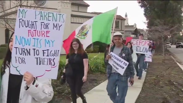 San Mateo protestors march more than 20 miles in support of immigration reform