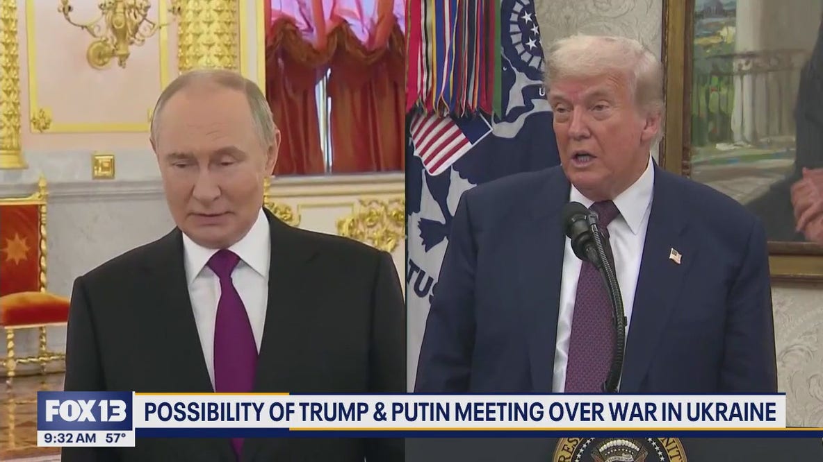 Trump, Putin to hold first in-person meeting since Ukraine invasion next week in Alaska