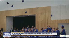 11 students graduate from Green Hill School