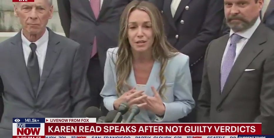 Karen Read not guilty of murder of Boston police officer boyfriend