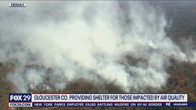 Gloucester County offers shelter those impacted by wildfire, unhealthy air quality