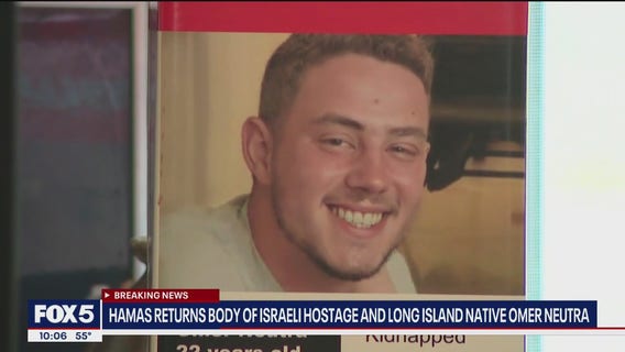 Omer Neutra: Long Island man's body returned after Hamas attack