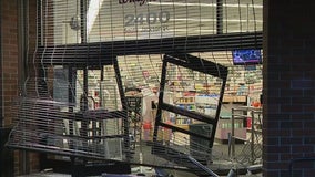 Pickup truck crashes into Seattle Walgreens