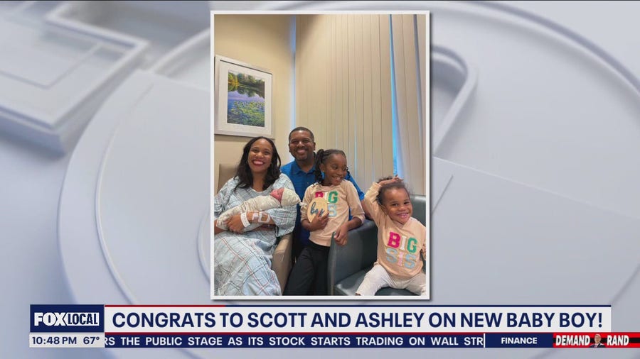 Meteorologist Scott Williams welcomes baby boy