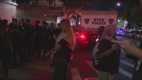 Protests in Brooklyn over NYPD subway shooting