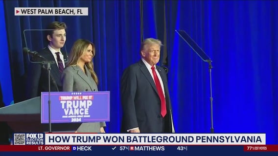 How Trump won battleground Pennsylvania