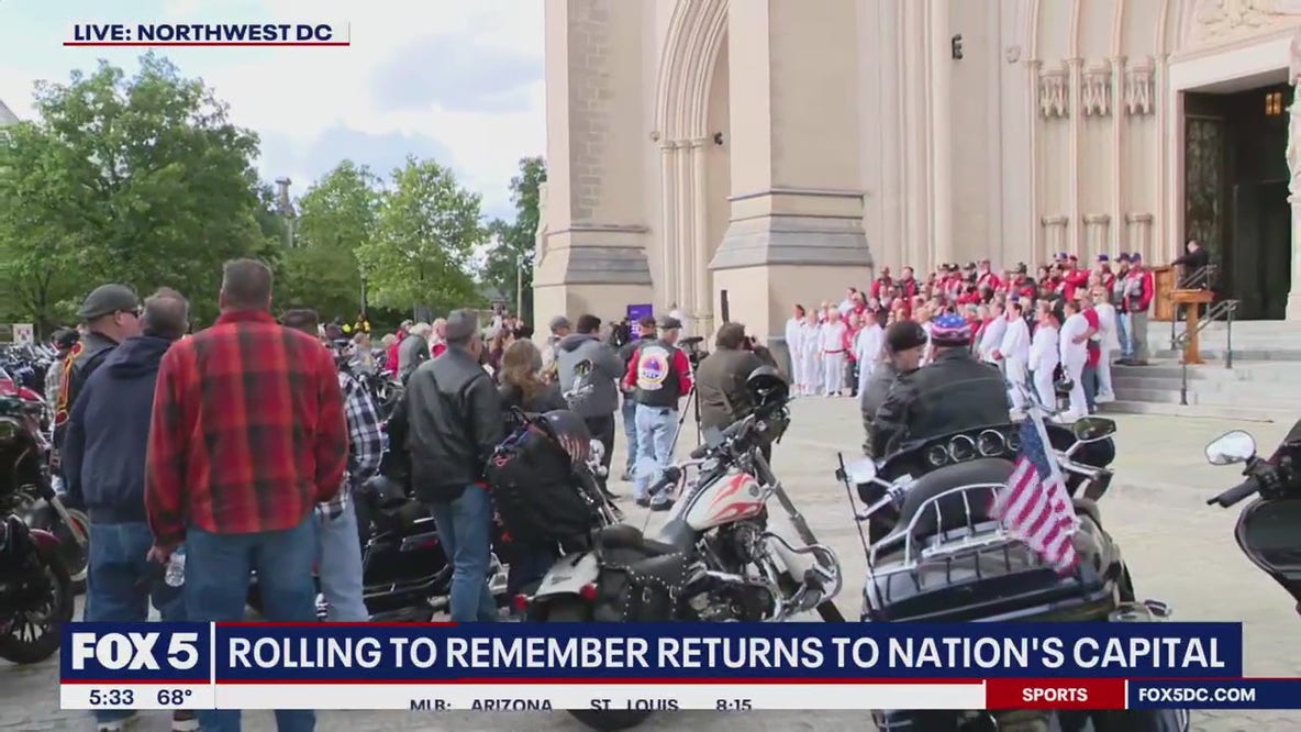 'Rolling to Remember' returns to DC for Memorial Day