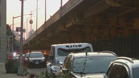 BQE lane reduction causes weekend traffic delays