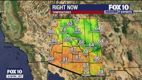 Arizona weather forecast: Partly cloudy and cooler in the Valley