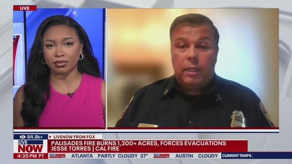 Palisades fire erupts as thousands flee their homes