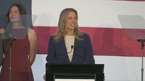 Mikie Sherrill gives speech after NJ Governor race win