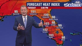 Tampa weather | heat early, storms later Tuesday