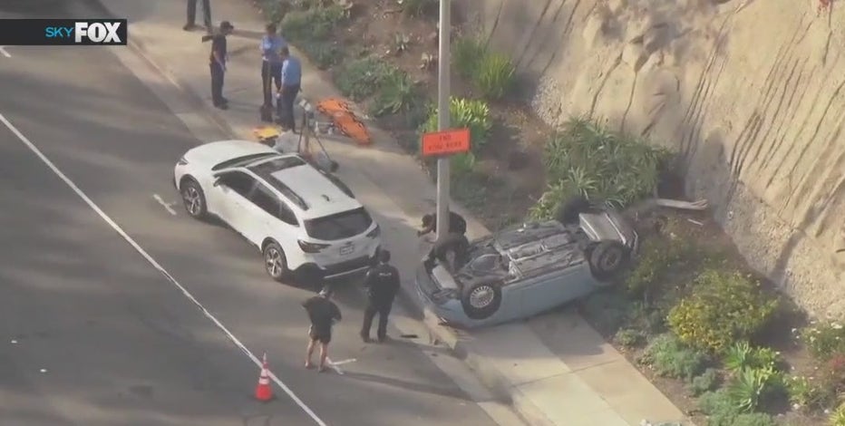 California dad dies after car plunges off cliff during driving lesson with teen daughter