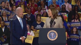 Biden appears at Harris event | 2024 Election