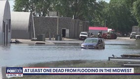 At least  1 dead from flooding in Midwest