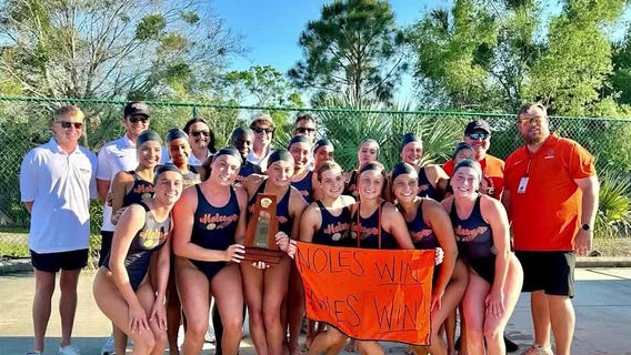 Special send-off for Seminole High School water polo teams