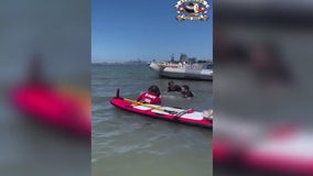 Crews rescue teen trapped in muddy San Francisco Bay