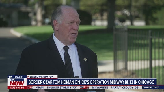 Tom Homan talks ‘Midway Blitz’ operation in Chicago