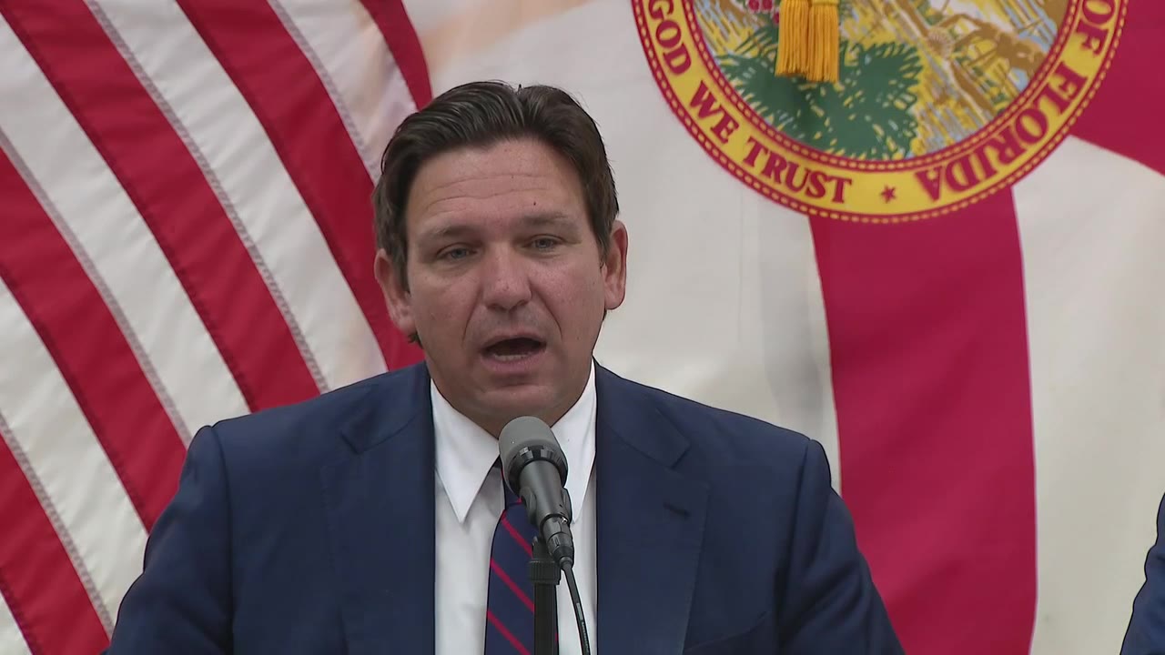 Florida Gov. DeSantis speaks on teacher vacancies