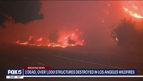 2 dead, over 1,000 structures destroyed in wildfire