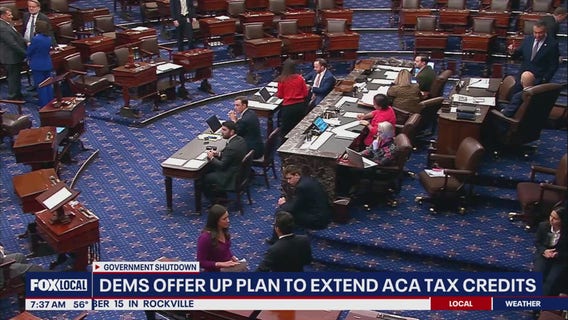 Government Shutdown: Democrats offer plan to extend ACA tax credits