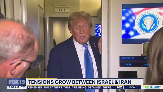 Israel and Iran exchanging fire, Trump responds