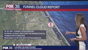 Funnel cloud spins in Daytona Beach: Here's why it happened