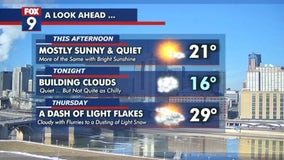 MN weather: Wednesday forecast update