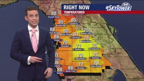 Tampa weather: Sunday evening forecast