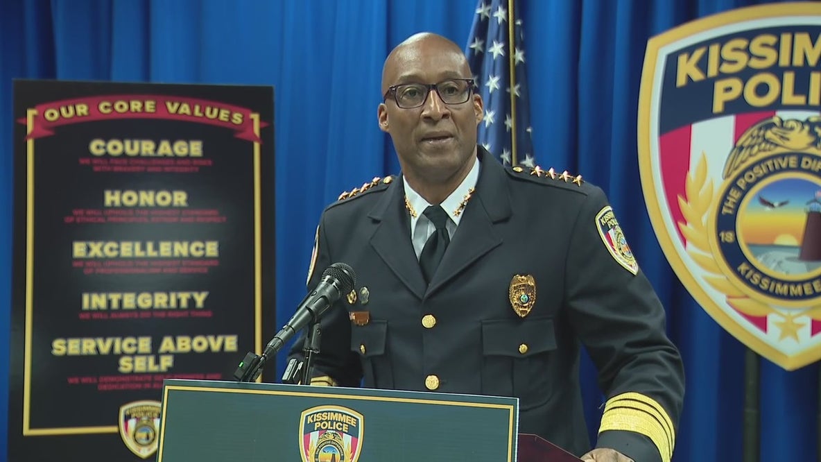 Kissimmee police chief presents investigation findings