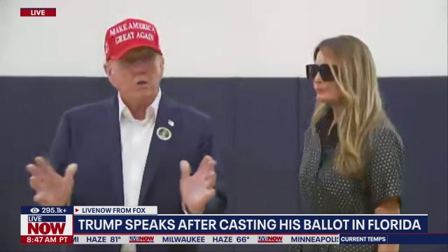 Trump won't say how he voted on Florida abortion issue: 'Stop talking about it'