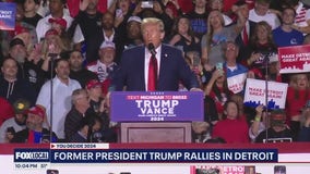 Trump: 'We love Detroit' as he addresses packed Huntington Place downtown