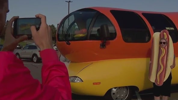 Wienermobile rolls through the Twin Cities