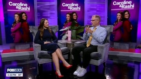 Caroline & Rashi: Go Texans!