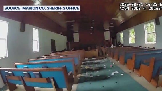 Marion County teen accused of causing $10K in damage to church
