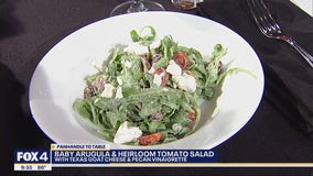 Baby Arugula & Heirloom Tomato Salad