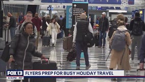 Flyers prep for busy holiday travel season