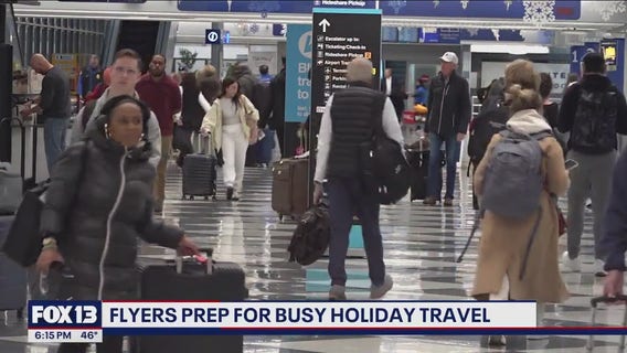 Flyers prep for busy holiday travel season