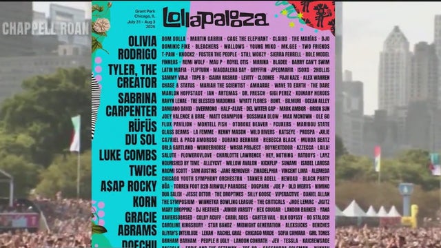 Lollapalooza 2025 lineup: Everything you need to know