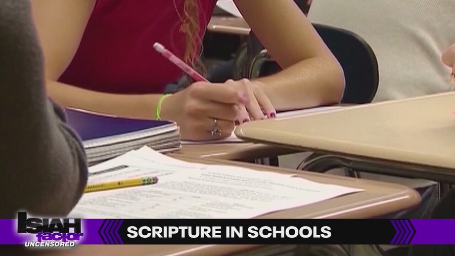 Should scripture be taught in schools? 