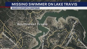 Search for missing swimmer