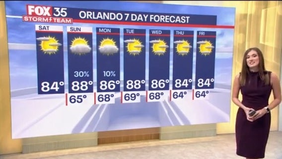 Orlando AM Weather Forecast: October 18, 2025