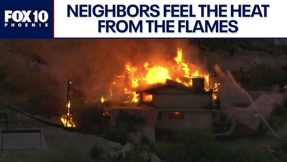 Neighbors react to Paradise Valley house fire
