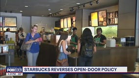 Starbucks reverses open-door policy