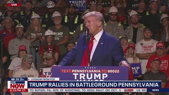 Full speech: Trump holds rally in Pennsylvania