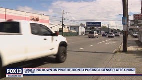 Cracking down on prostitution by posting license plates online